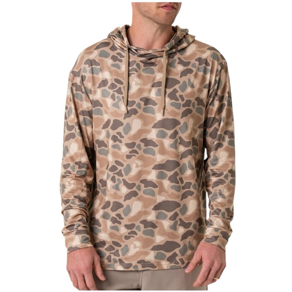 NWOT Burlebo Performance Hoodie Sz Small Pintail Camo